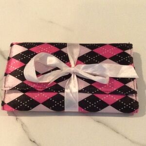 Fabric jewelry organizer bag